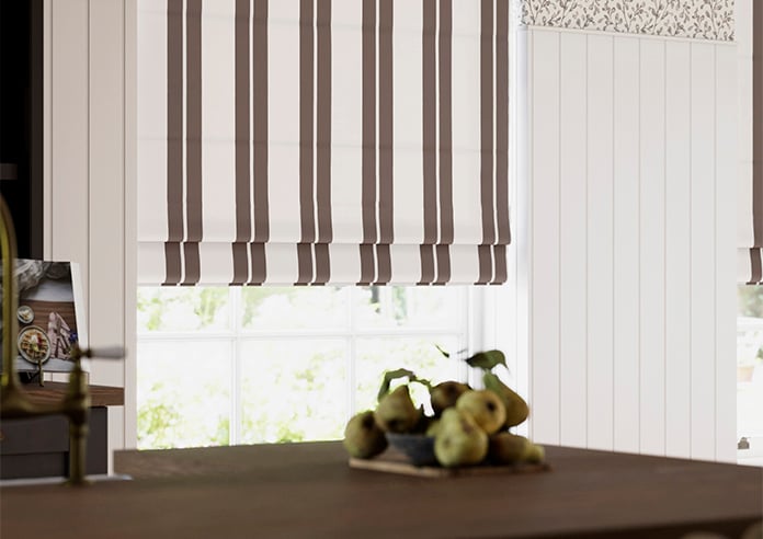 The British Stripe Co. Edward, Highlands No.1 - Twist&Fit Roman Blind - Image 5